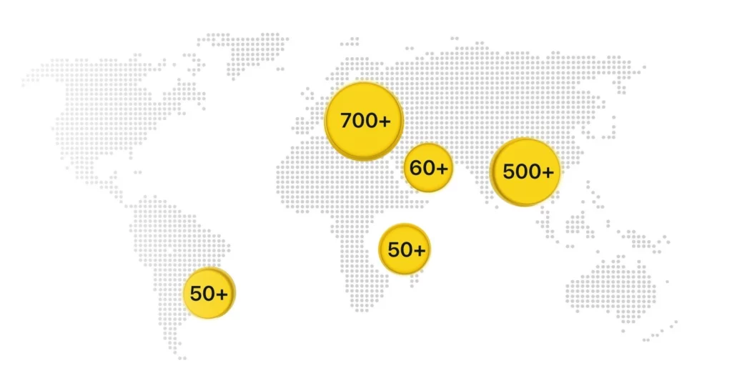 Exness Global Presence