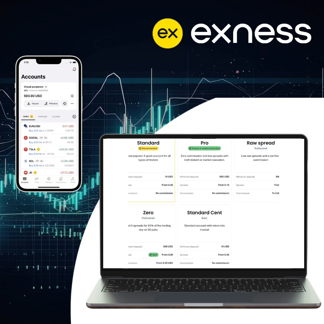 Exness Trading Account Types